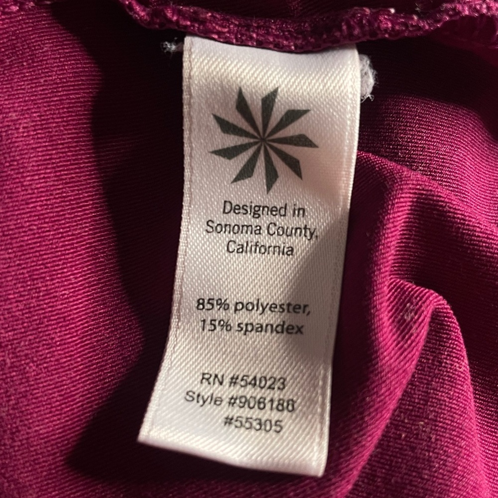 Athleta Pullover Athletic Top Magenta Size XXSmall - Picture 6 of 7